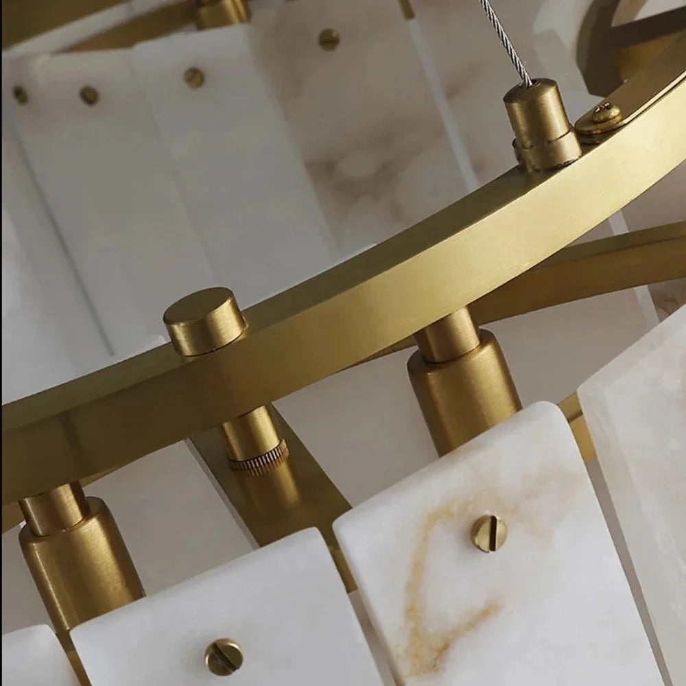 buyHartford Marble Chandelier - Morsale