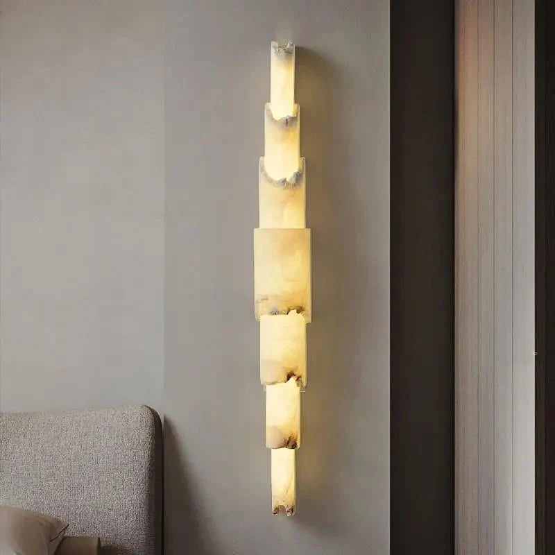 Stanton Marble Wall Light Fixture Secondary image
