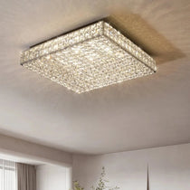 buyGlasbury Crystal Flush Mount - Morsale