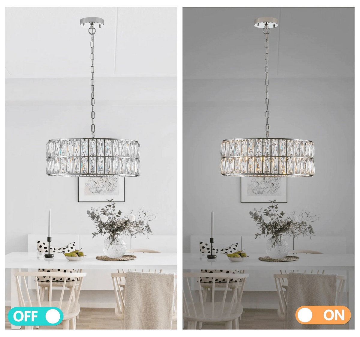 buyBrion Crystal Kitchen Chandelier - Morsale