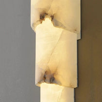 Detail of marble veining on the Stanton wall light