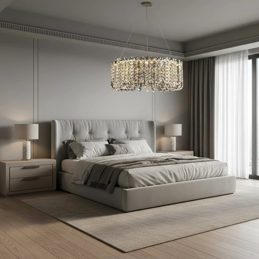 Bacci Crystal Beaded Chandelier Secondary image
