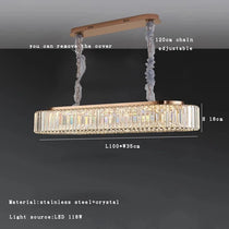 Gio crystal dining chandelier crystal prisms close-up