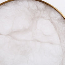 buyBarley Marble & Brass Wall Sconce - Morsale