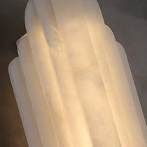 Arina marble wall sconce side profile