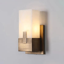 Detail of marble veining on the Altara sconce