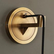 Detail of the marble ball on the Horrin sconce