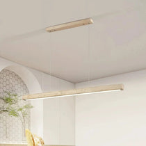 buyNatural Travertine LED Light Fixture - Morsale