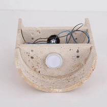 buyRosalia Travertine Wall Sconce - Morsale