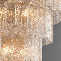 Detail of the Retford modern chandelier frame