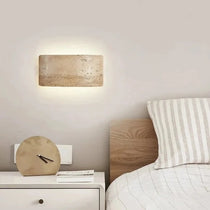 buySovana Travertine Wall Sconce - Morsale