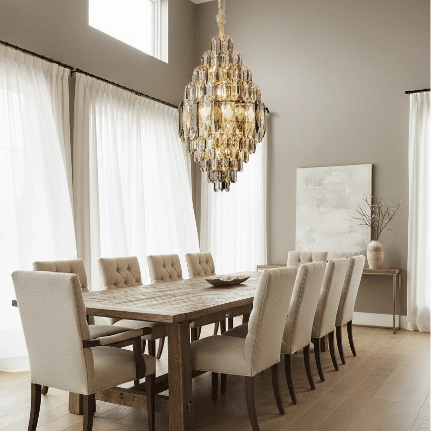 Lazzo Crystal Chandelier Secondary image