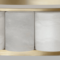 buyHampton 2-Tier Marble Ring Chandelier - Morsale