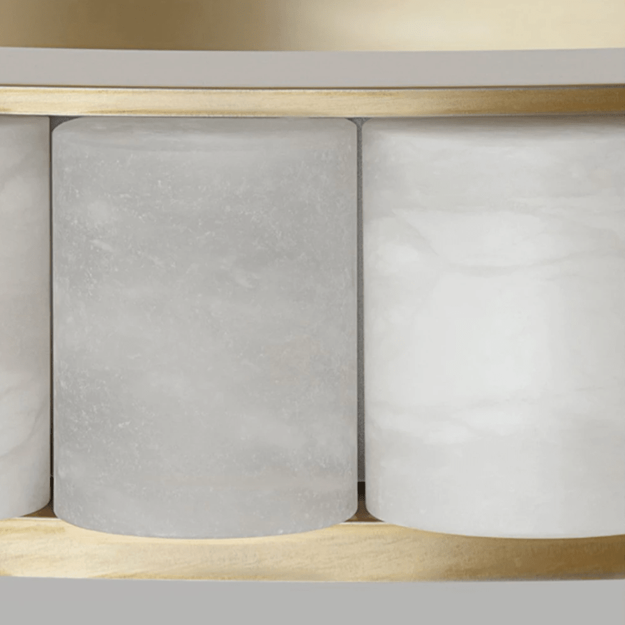 buyHampton 2-Tier Marble Ring Chandelier - Morsale
