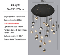 buyMulti Pendant Modern Foyer Chandelier - Morsale