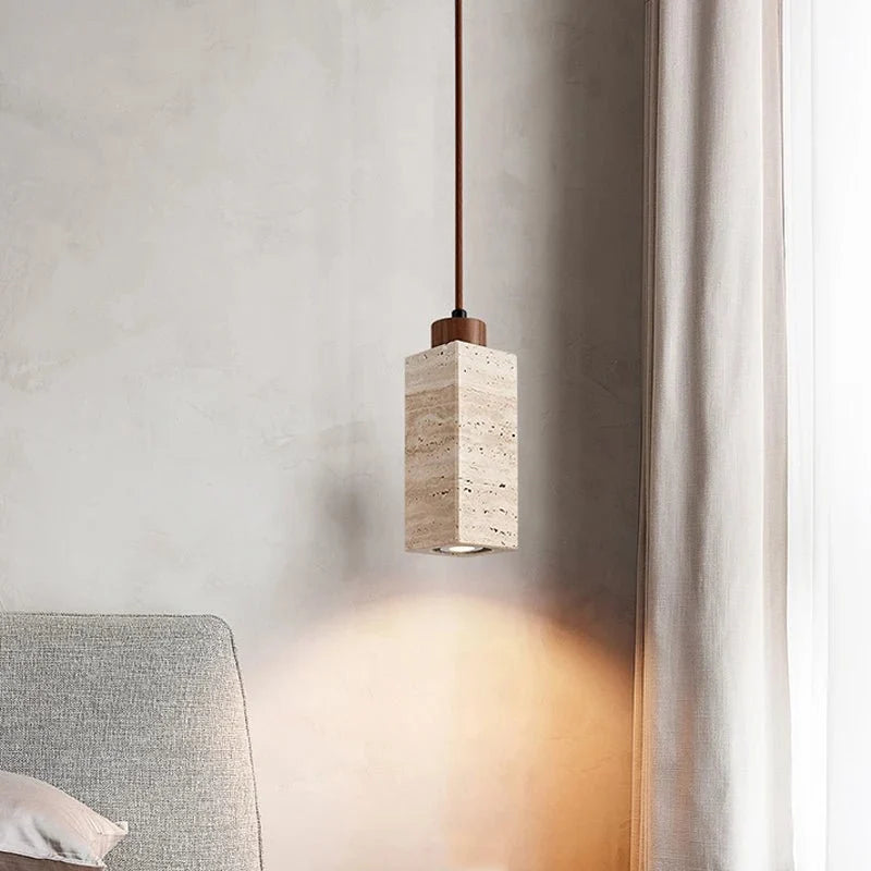 buyBrio Travertine Pendant Light - Morsale Main image