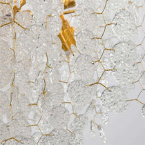 buyAlbero Frost Glass Modern Chandelier - Morsale