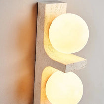 buySemia Travertine Wall Sconce - Morsale