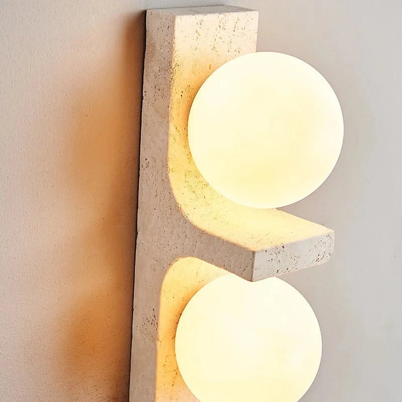 buySemia Travertine Wall Sconce - Morsale