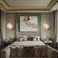 Auralis marble wall sconce full view