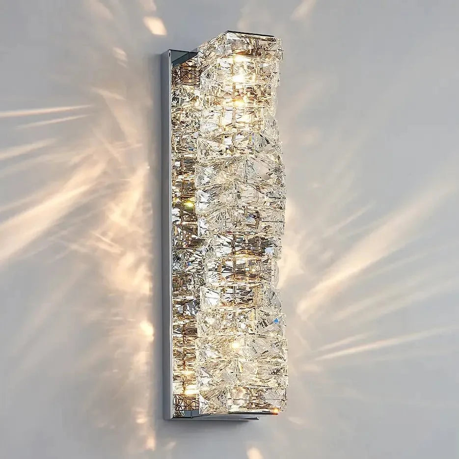 Bacci Brass & Crystal Wall Sconce Secondary image