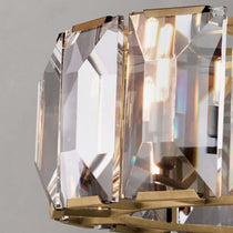 Brookhill crystal chandelier side profile