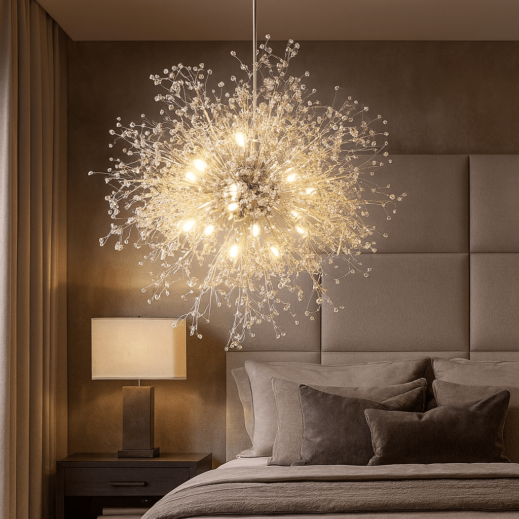 buyAstra 35" Spark Ball Chandelier - Morsale