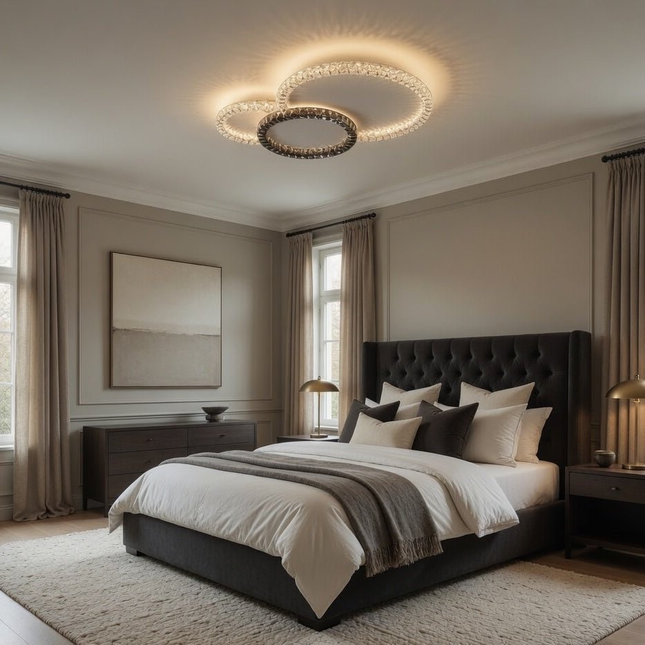 Rossini Crystal Flush Mount Chandelier Secondary image