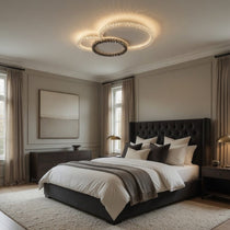 buyRossini Crystal Flush Mount Chandelier - Morsale