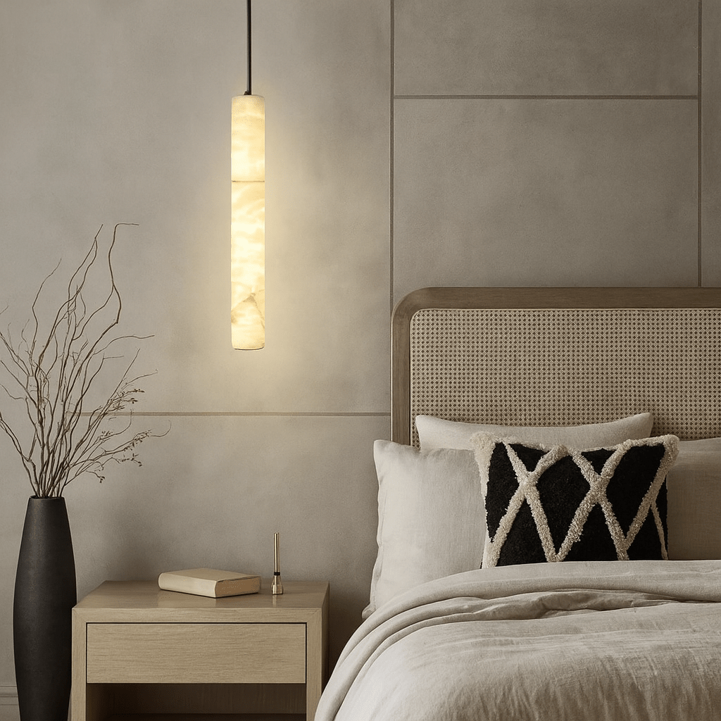 Moonshade Natural Marble LED Pendant Secondary image