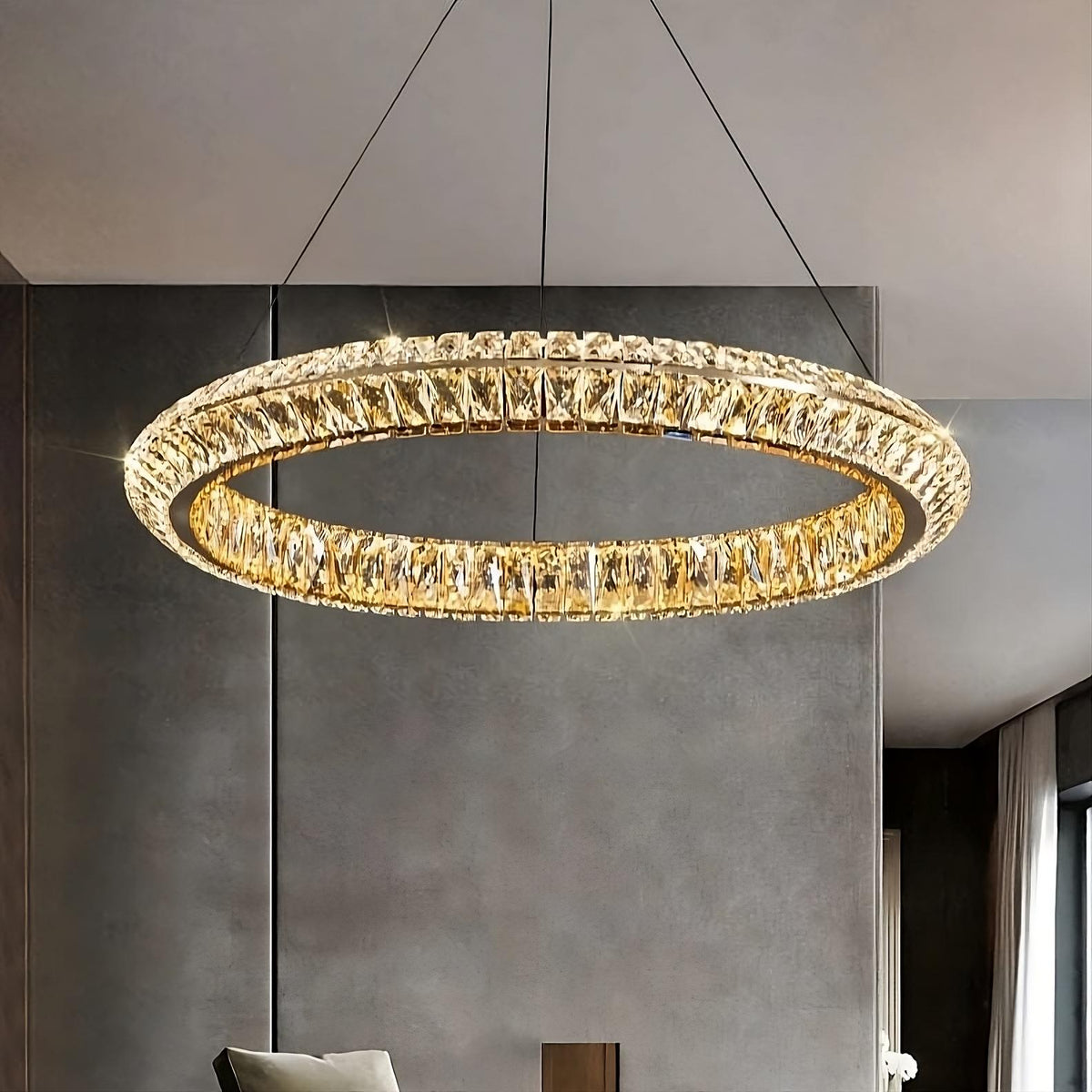 buyBacci Crystal Ring Chandelier - Morsale Main image