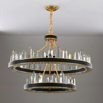 buyBrenton Crystal Farmhouse Chandelier - Morsale