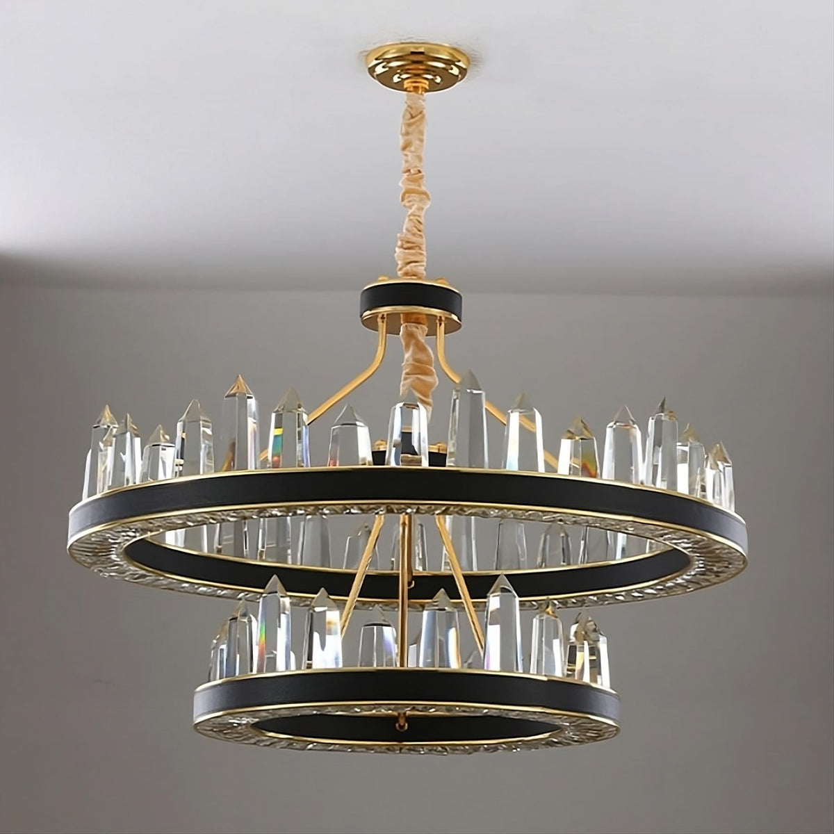 buyBrenton Crystal Farmhouse Chandelier - Morsale