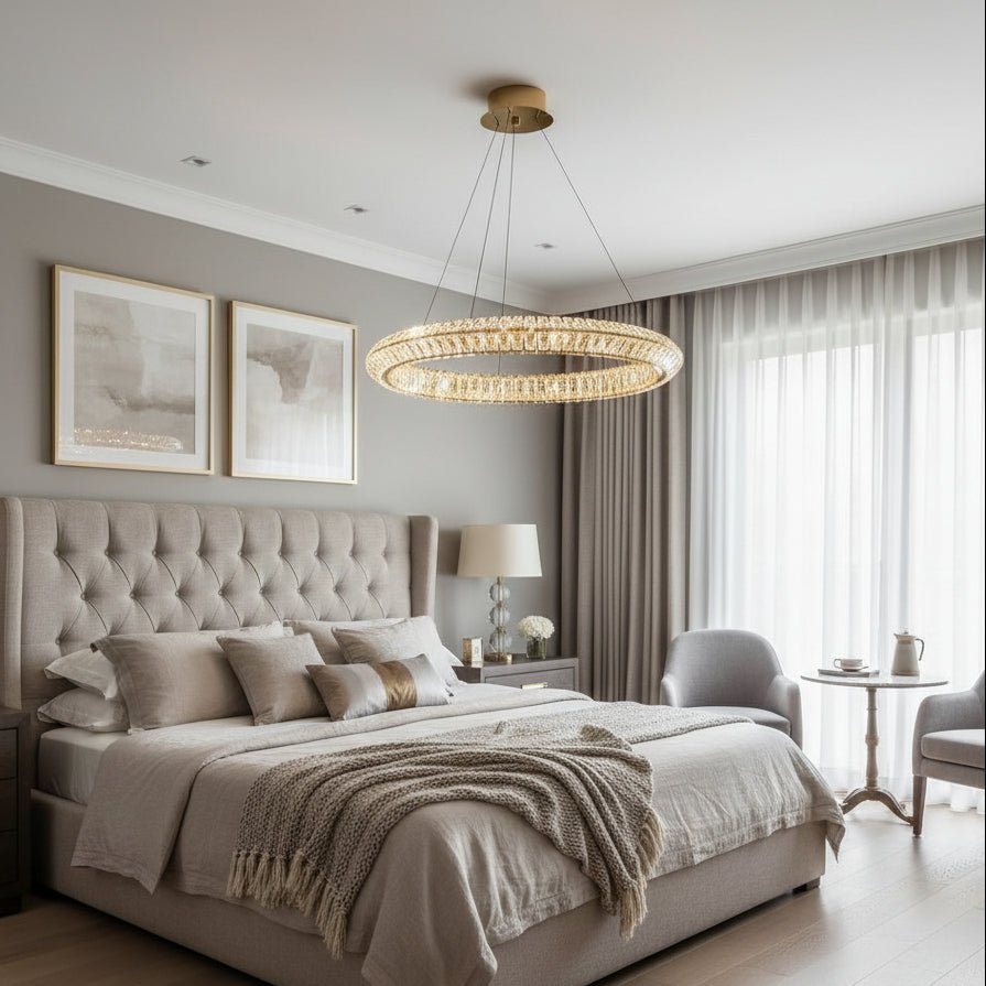 Bacci Crystal Ring Chandelier Secondary image
