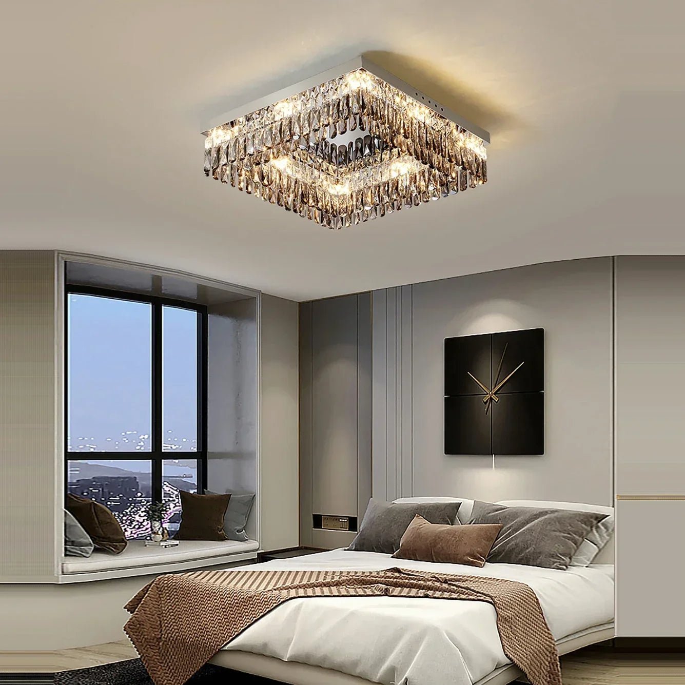 Giano Crystal Flush Mount Secondary image