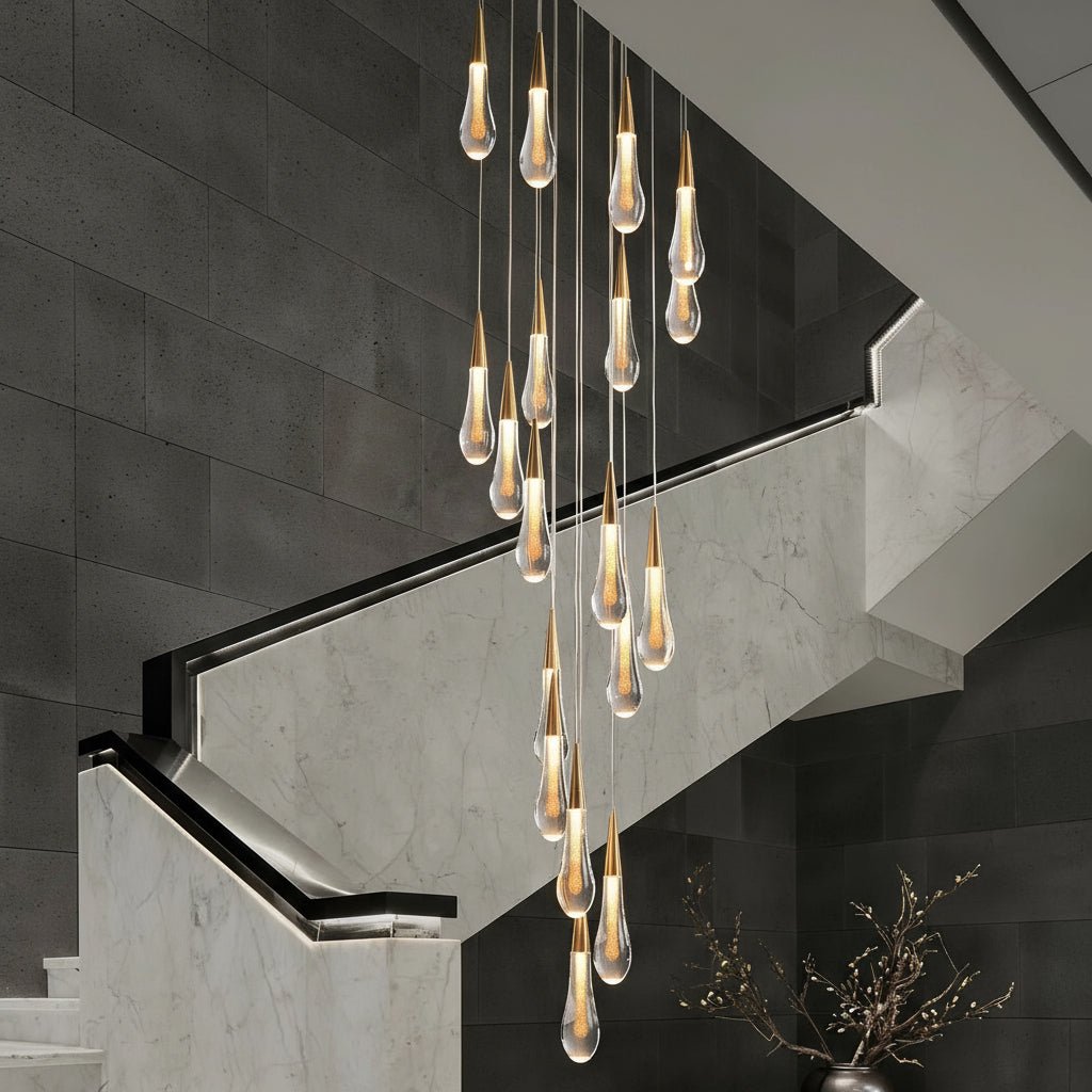 buyCadere Modern Staircase Chandelier - Morsale Main image