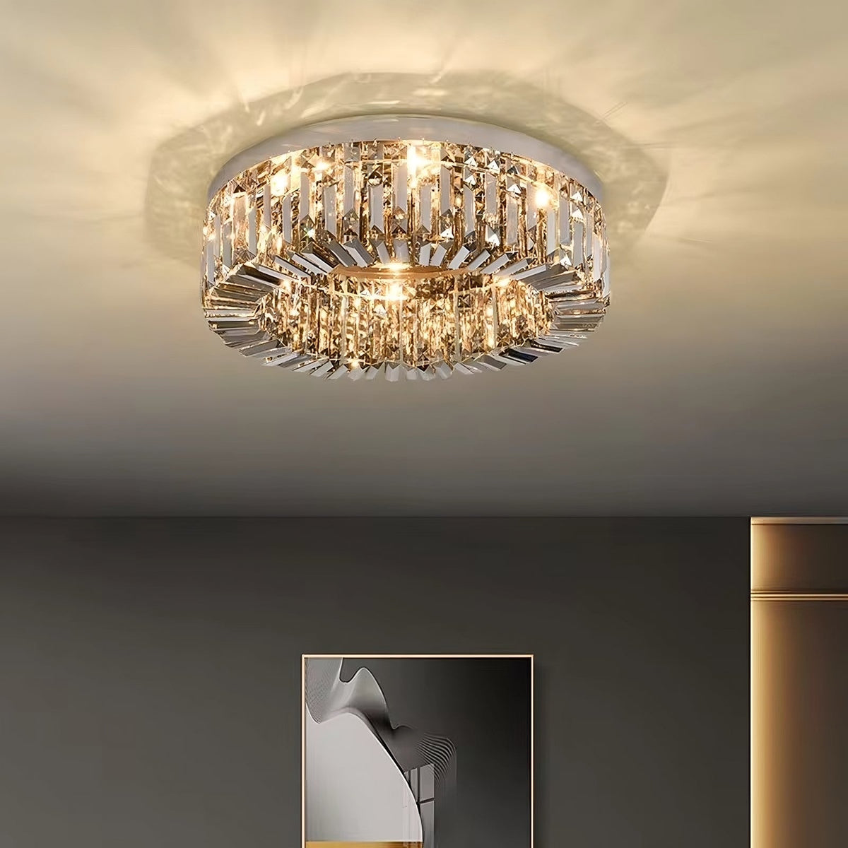 buySpeccio Crystal Flush Mount - Morsale Main image