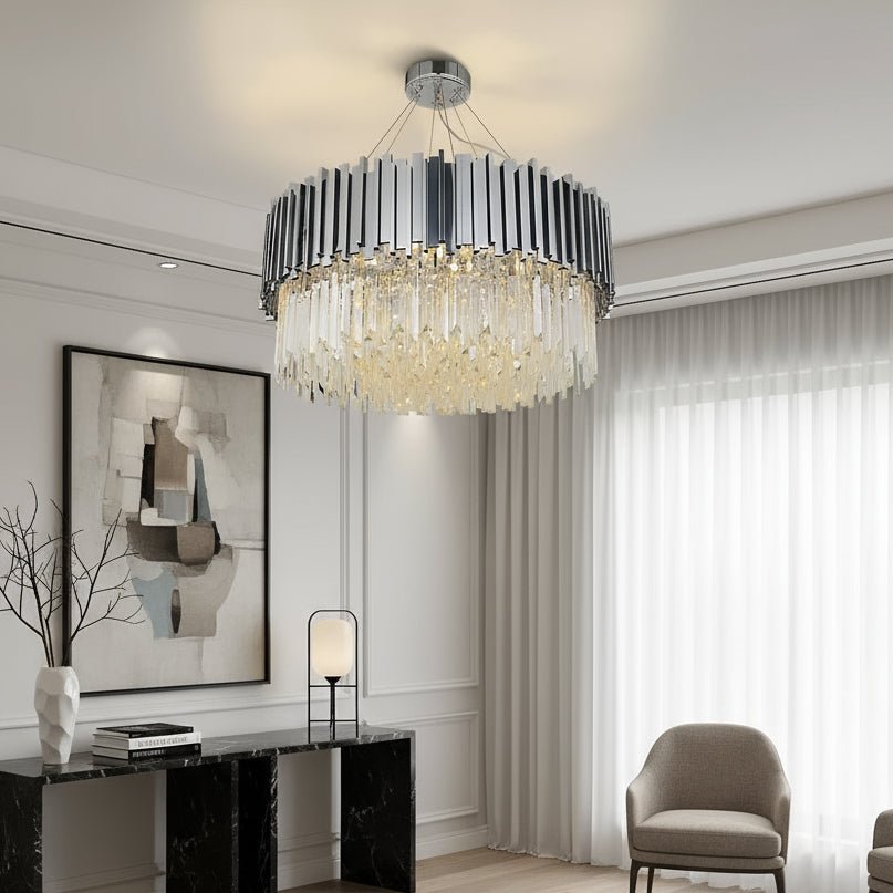 Gio Wire-Suspension Crystal Chandelier Secondary image