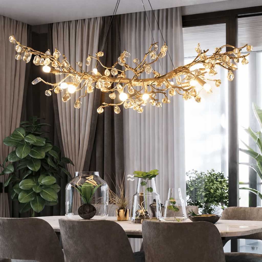 Albero Branch Crystal Linear Chandelier Secondary image