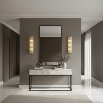 buyAurum Modern Copper Glass Wall Sconce - Morsale