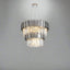 buyGio 2-Tier Chrome Crystal Chandelier - Morsale