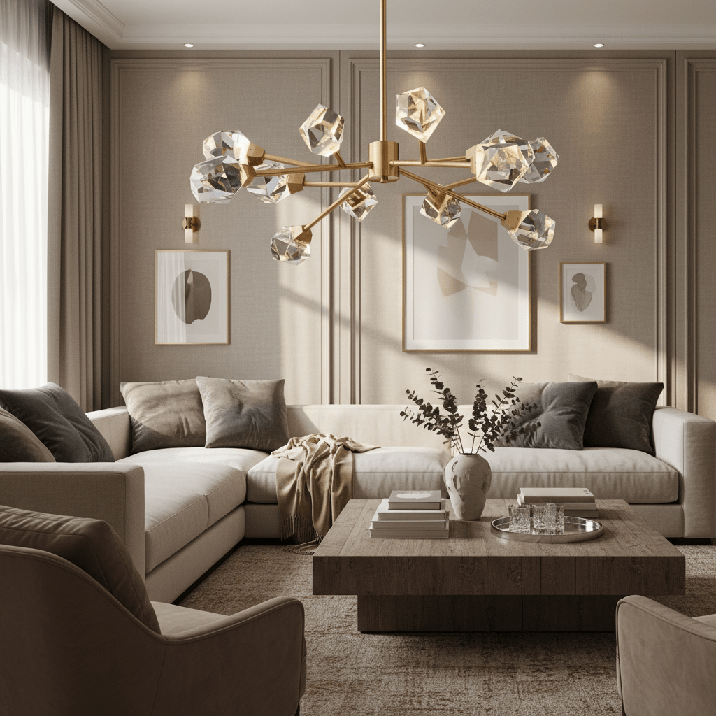 buyDiamante 12-Light Crystal Chandelier - Morsale