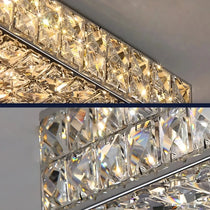 buyGlasbury Crystal Flush Mount - Morsale