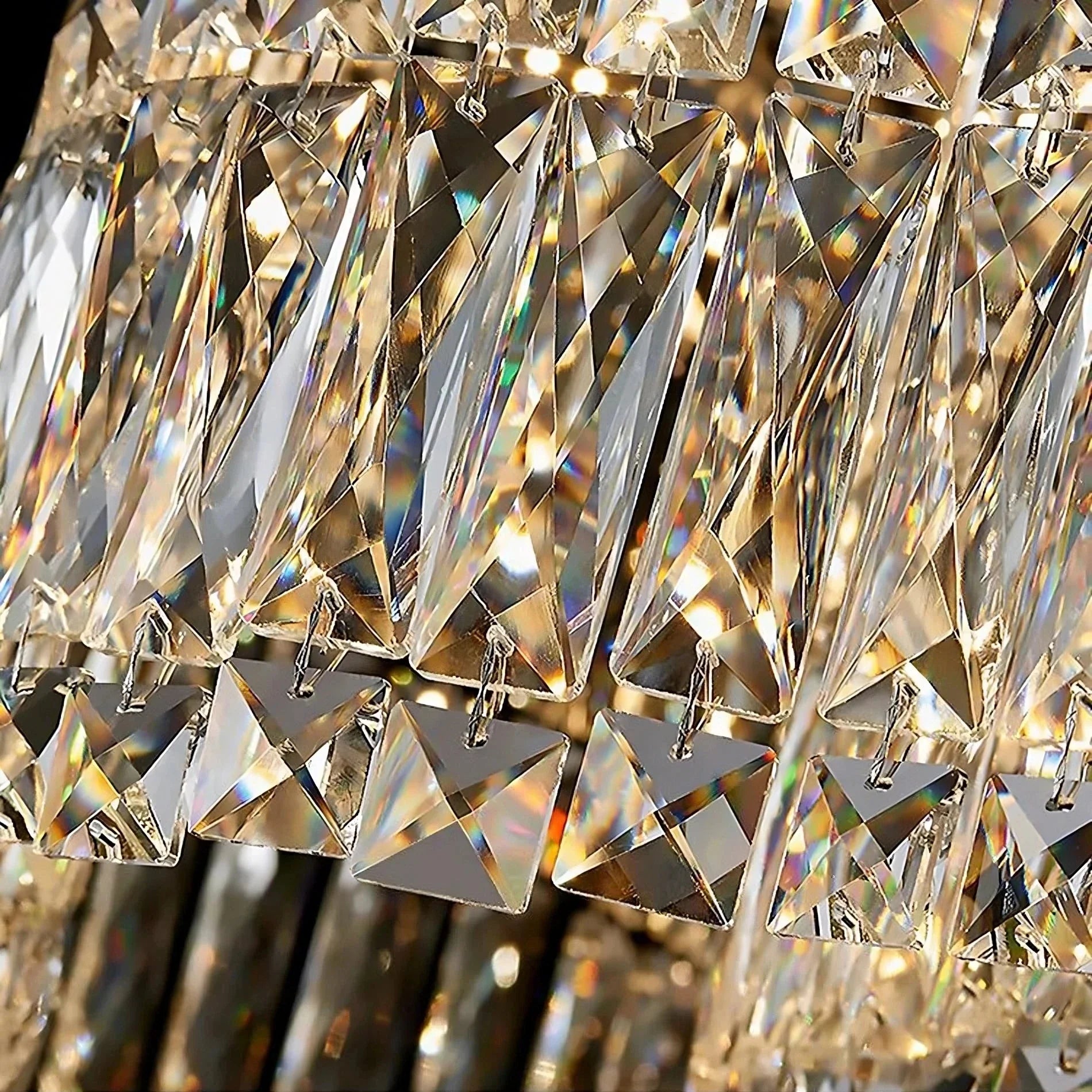 Bacci 39" Crystal Dining Chandelier Secondary image