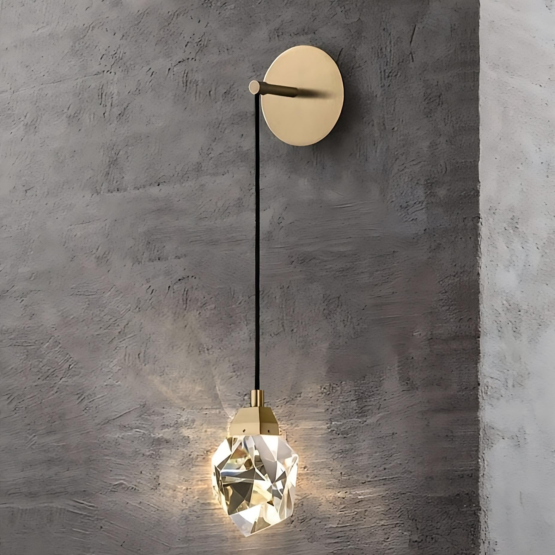 Bari Crystal Wall Sconce Secondary image