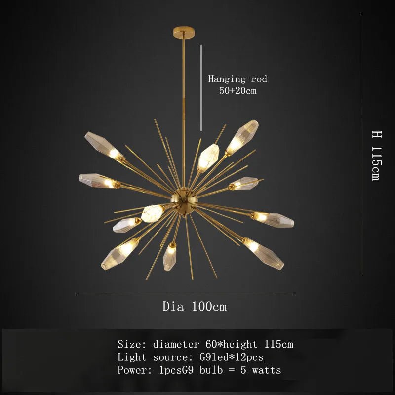 buyAmalfi Modern Sputnik Chandelier - Morsale