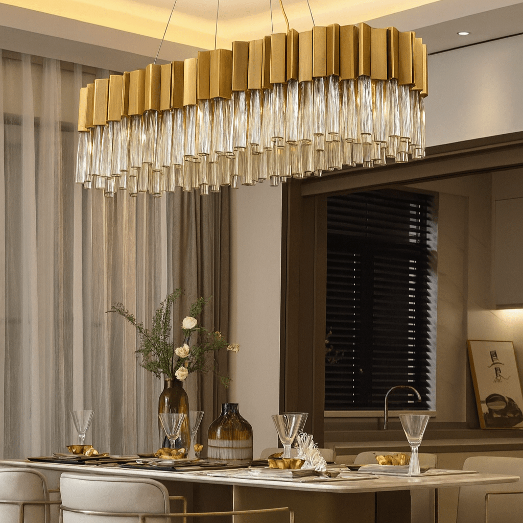 Milano Modern Dining Room Chandelier Secondary image
