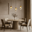 Valenza grand crystal pendant light full view
