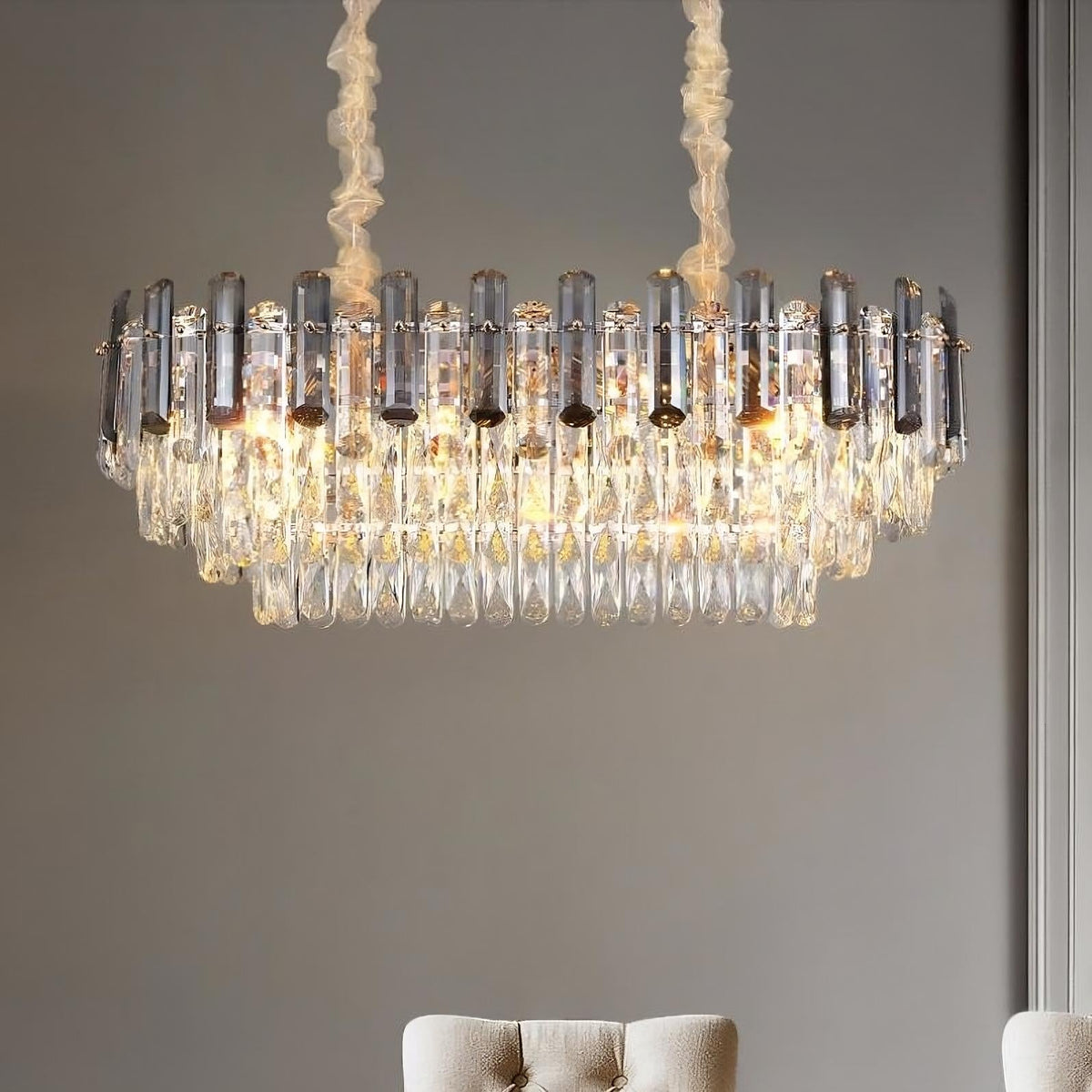 buyVenice Crystal Dining Room Chandelier - Morsale