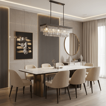 buyMeridien Crystal Dining Chandelier - Morsale